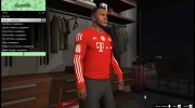 Футболка вратаря FC Bayern для Франклина для GTA 5 миниатюра 2