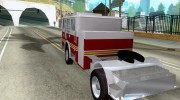 Seagrave Tiller Truck for GTA San Andreas miniature 3