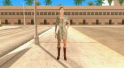 Megan Fox Ped для GTA San Andreas миниатюра 5