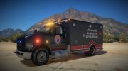 Ford F750 Ambulance para GTA 5 miniatura 1