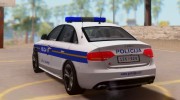 Audi S4 - Croatian Police Car for GTA San Andreas miniature 6