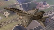 F/A-18F Super Hornet для GTA San Andreas миниатюра 4