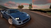 1989 Ferrari F40 LM for GTA San Andreas miniature 1
