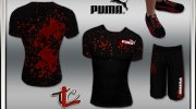 Puma Pack Athletic Set for Sims 4 miniature 1