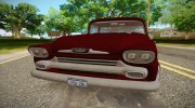 Chevrolet Apache 1958 для GTA San Andreas миниатюра 2