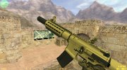 WarFace Золотой Honey Badger for Counter Strike 1.6 miniature 5
