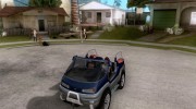 Ford Intruder 4x4 Concept + Caravan for GTA San Andreas miniature 1