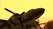 Douglas C-47 Skytrain для GTA San Andreas миниатюра 4