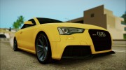 Audi RS5 for GTA San Andreas miniature 4