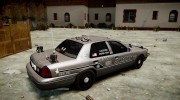 Ford Crown Victoria Sheriff K-9 Unit [ELS] pushe para GTA 4 miniatura 3