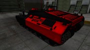 Черно-красные зоны пробития T95 для World Of Tanks миниатюра 3