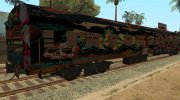 Cool Train Graffiti (Вагоны) для GTA San Andreas миниатюра 2