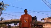 Кожаная футболка smalloff for GTA San Andreas miniature 2