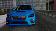 Subaru WRX STi 2017 для GTA San Andreas миниатюра 2