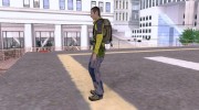 Backpacker HD Skin для GTA San Andreas миниатюра 2
