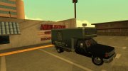 GTA V Vapid Box Truck para GTA San Andreas miniatura 2