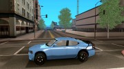 Dodge Charger Fast Five для GTA San Andreas миниатюра 2