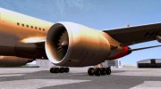 Boeing 777-200ER Asiana Airlines para GTA San Andreas miniatura 6