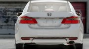 Honda Accord Standard 2017 for GTA 5 miniature 3
