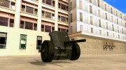 Полковая пушка 53-К 45мм for GTA San Andreas miniature 5