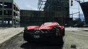 Pagani Huayra para GTA 4 miniatura 4