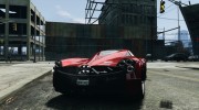 Pagani Huayra для GTA 4 миниатюра 4