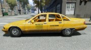 Chevrolet Caprice Taxi for GTA 4 miniature 2