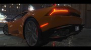 2015 Lamborghini Huracan 1.2 для GTA 5 миниатюра 6