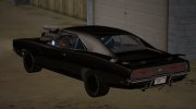 1969 Dodge Charger Blackbird for GTA San Andreas miniature 4