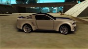 Ford Mustang 2013 - Need For Speed Movie Edition для GTA San Andreas миниатюра 3