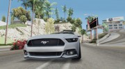 Ford Mustang 2015 для GTA San Andreas миниатюра 6