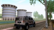 Hummer H2 Spanish Police для GTA San Andreas миниатюра 4