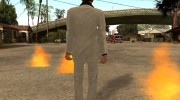 Vitos White and Black Vegas Suit from Mafia II para GTA San Andreas miniatura 5