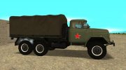 ЗиЛ 131 военный for GTA San Andreas miniature 3
