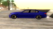 BMW M5 (F90) 2018 Сток para GTA San Andreas miniatura 2