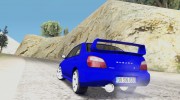 Subaru Impreza para GTA San Andreas miniatura 5