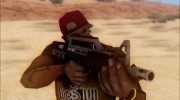 GTA V Vom Feuer Bullup Rifle для GTA San Andreas миниатюра 3