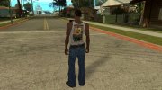 Белая майка «Почтальон Печкин» para GTA San Andreas miniatura 2