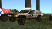 1984-1991 Jeep Cherokee Sandking IVF Dirty for GTA San Andreas miniature 6