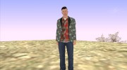 Парень с белыми глазами GTA Online для GTA San Andreas миниатюра 2