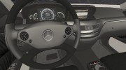 Mercedes-Benz S500 W221 Brabus para GTA San Andreas miniatura 7