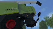 Claas Lexion 770 TT para Farming Simulator 2015 miniatura 13