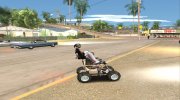 Wheelchair Mod para GTA San Andreas miniatura 3