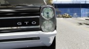 Pontiac GTO DF для GTA 4 миниатюра 12