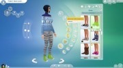 Madlen Neroni Sneakers para Sims 4 miniatura 8