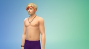 Колье для парней Saga para Sims 4 miniatura 3