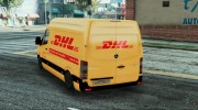 Mecedes Sprinter 311 CDI Cargo Van + 5 Extras для GTA 5 миниатюра 3