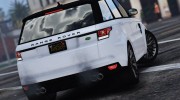 2016 Range Rover Sport SVR  v1.2 для GTA 5 миниатюра 8