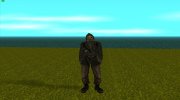 Член группировки Пилигримы в кожаной куртке из S.T.A.L.K.E.R v.2 para GTA San Andreas miniatura 2