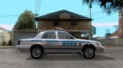 Ford Crown Victoria NYPD Police for GTA San Andreas miniature 5